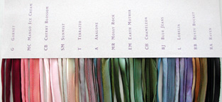 Cording & Piping Sample Card Set